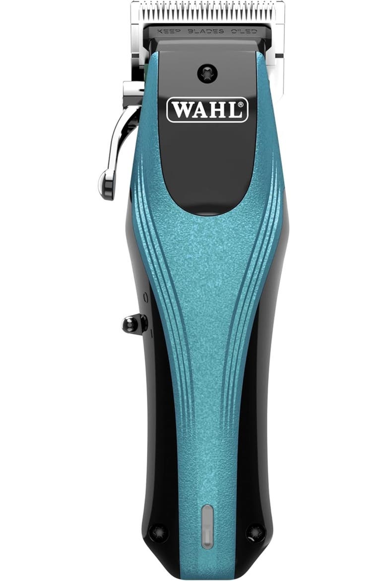 Cordless USB Rechargeable Pet Clipper Kit, Main, color, Black/Metallic Blue