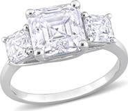 Julianna B. 3-1/2CT DEW Moissanite 3-Stone Ring