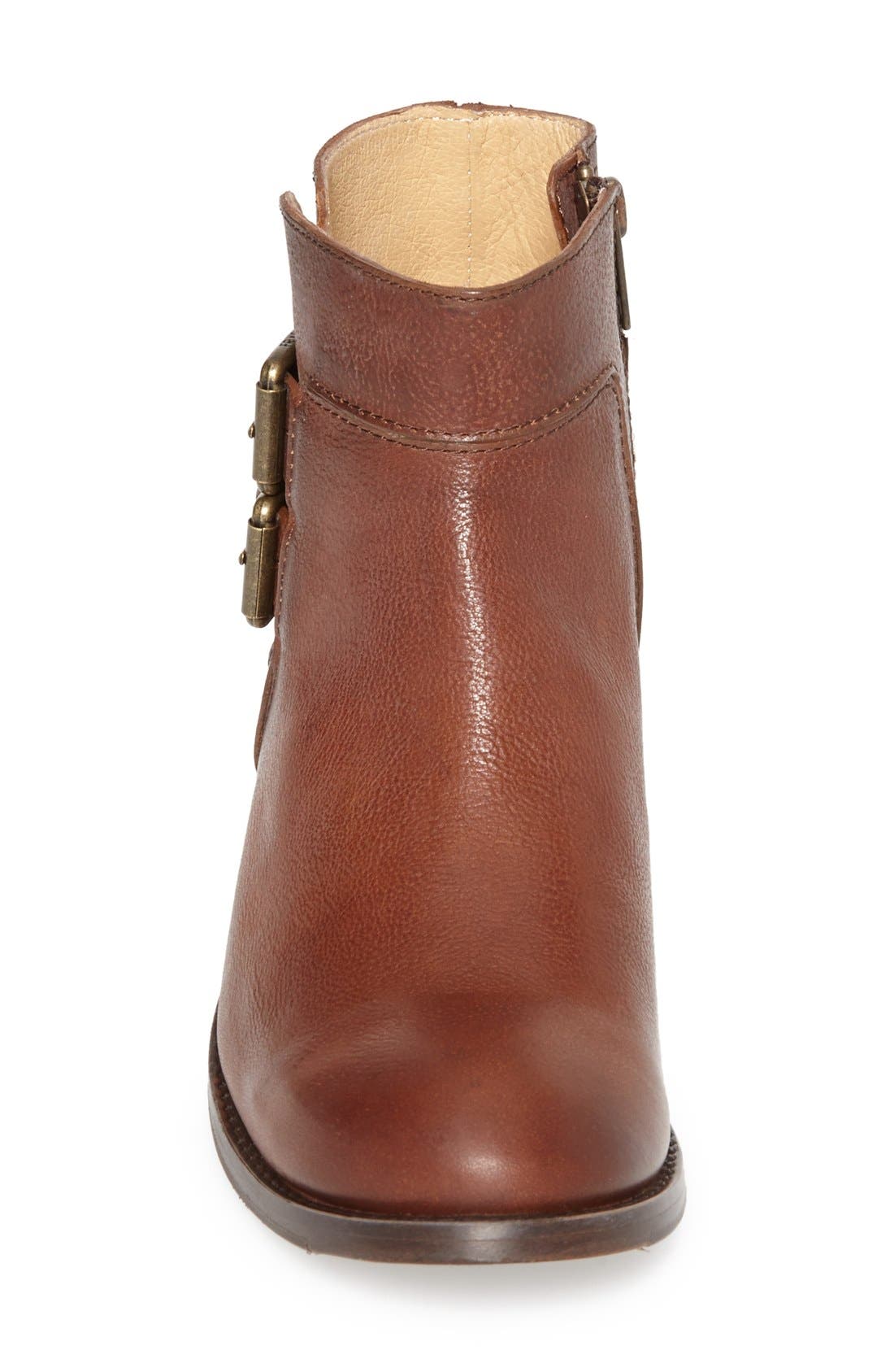 'Molly' Leather Ankle Boot, Alternate, color, COPPER