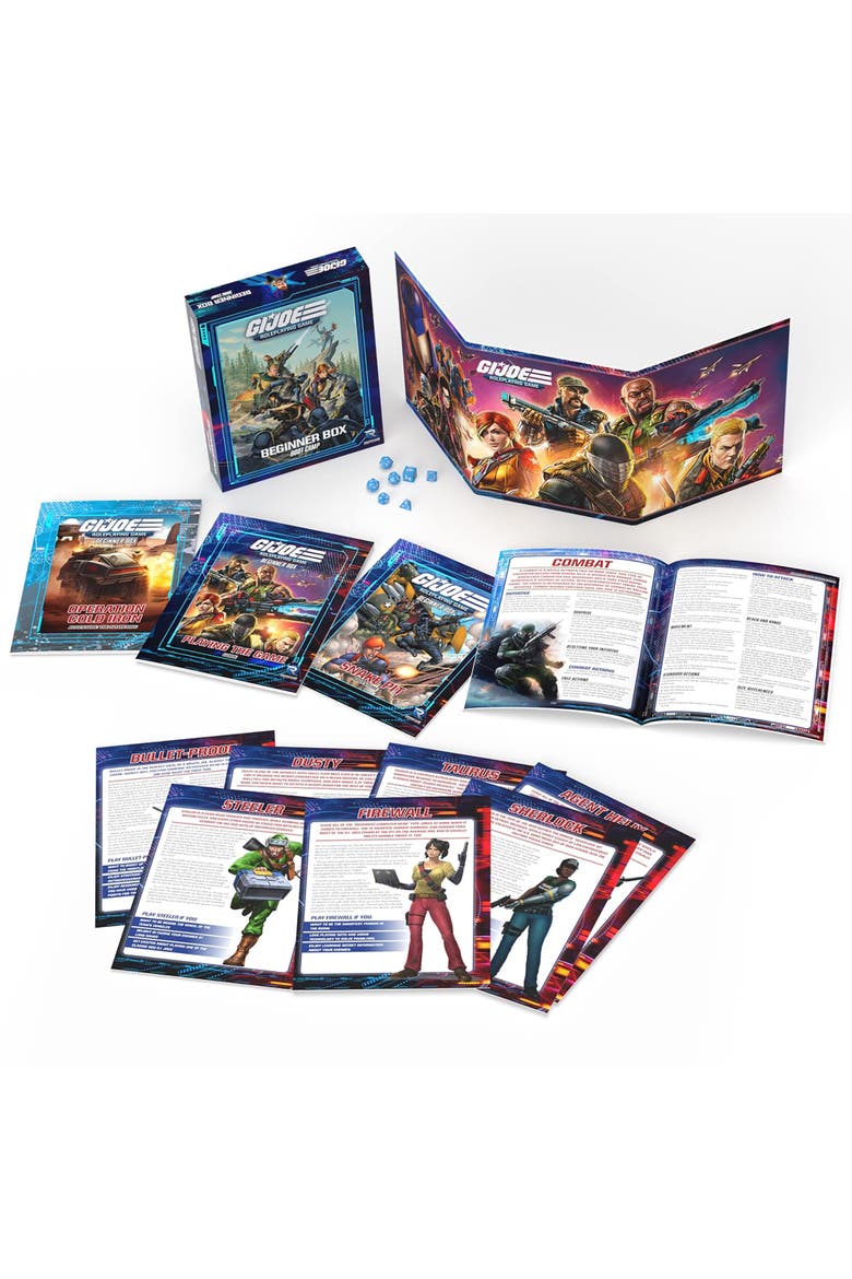 G.I. Joe Roleplaying Game Beginner Box, Alternate, color, Multicolored