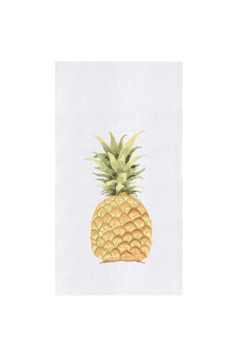 Pineapple Towel, Main, color, Yellow