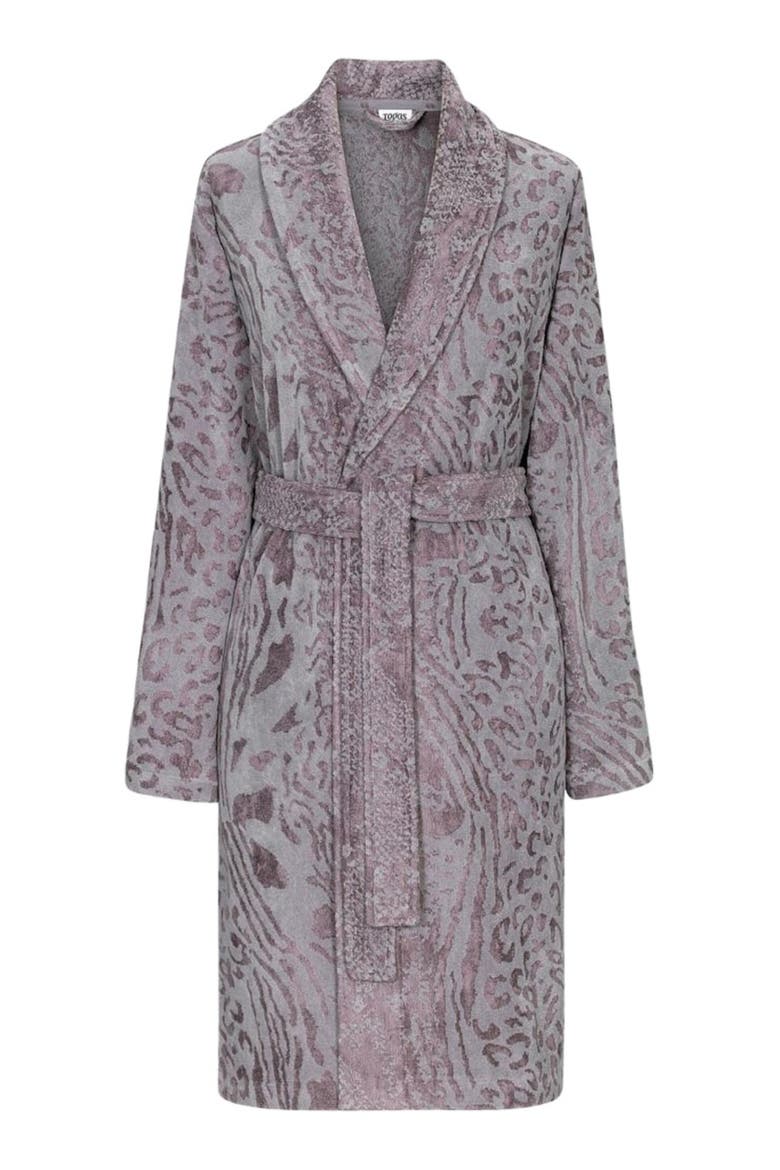 Eamonn Women's Bathrobe, Alternate, color, Purple