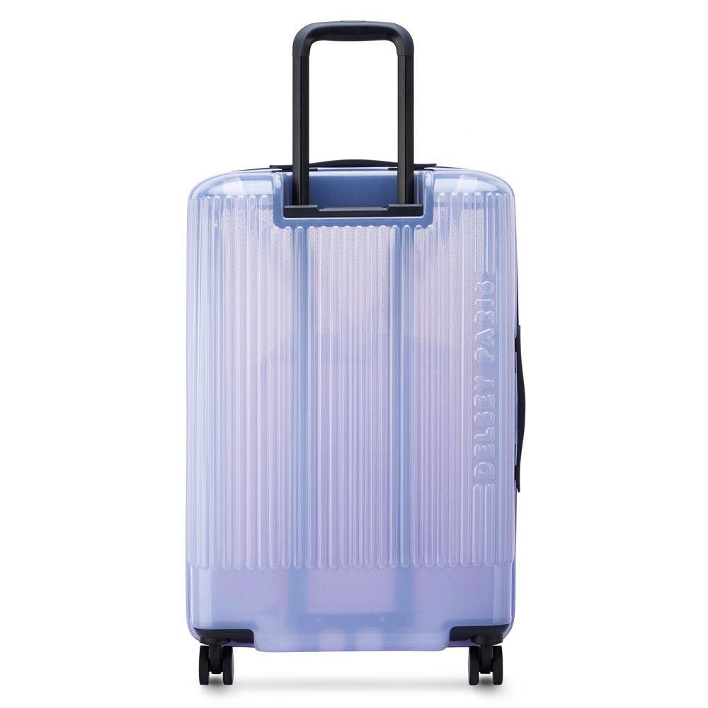 Florence by Mills Gotta Glow Expandable 24" Medium Spinner, Alternate, color, Translucent Purple