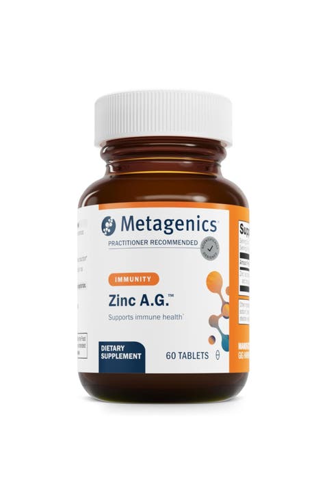 Zinc A.G. Highly Absorbable Immune Support Supplement 60 Tablets