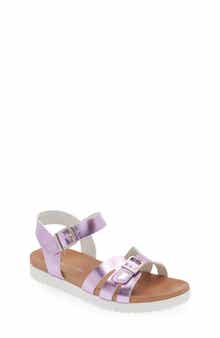 Nina Kids' Lacey Metallic Strappy Sandal