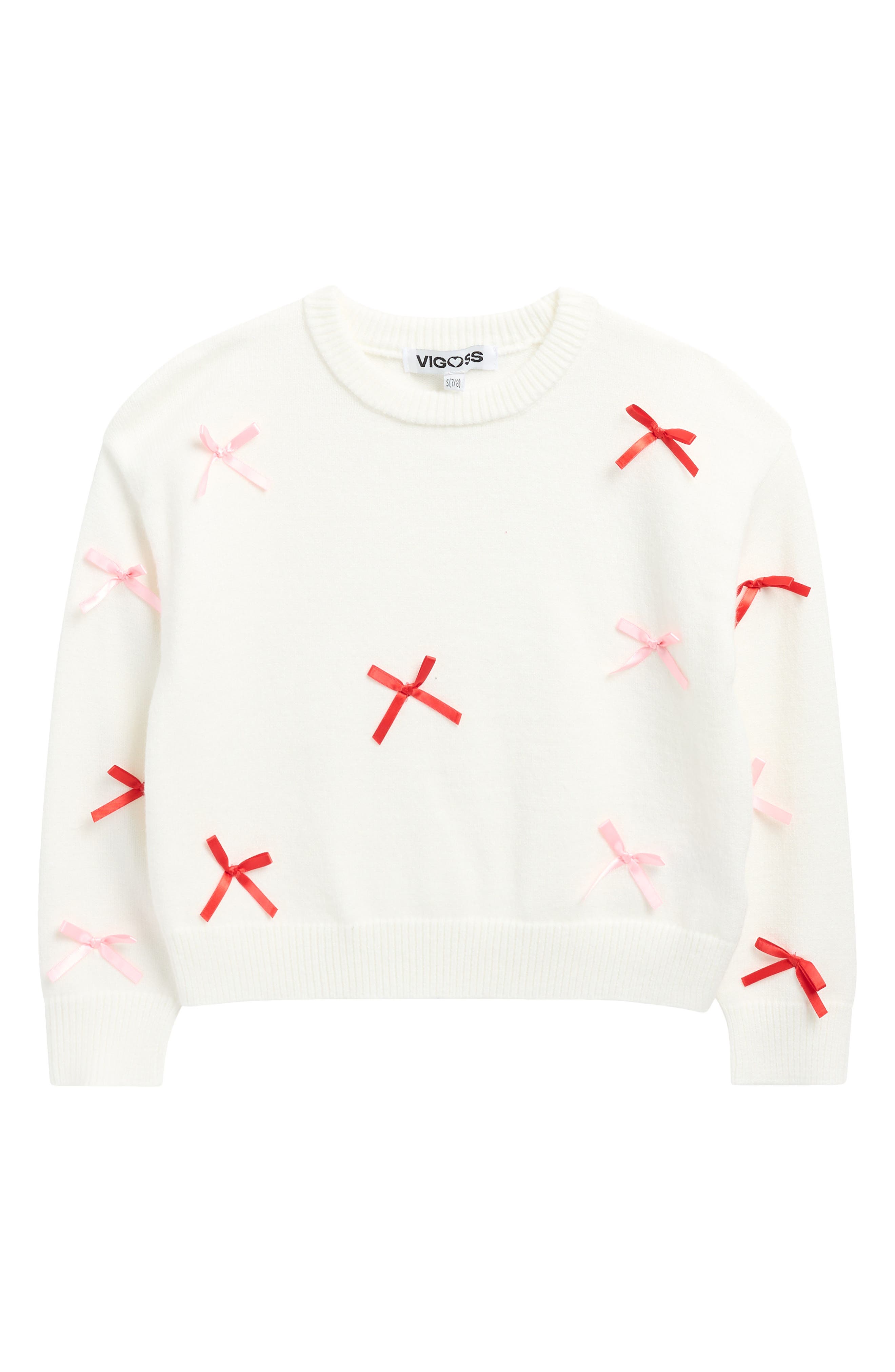 Vigoss Kids' Mossy Bow Sweater
