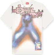 DIESEL® T-Boxt-V13 Oversize Graphic T-Shirt