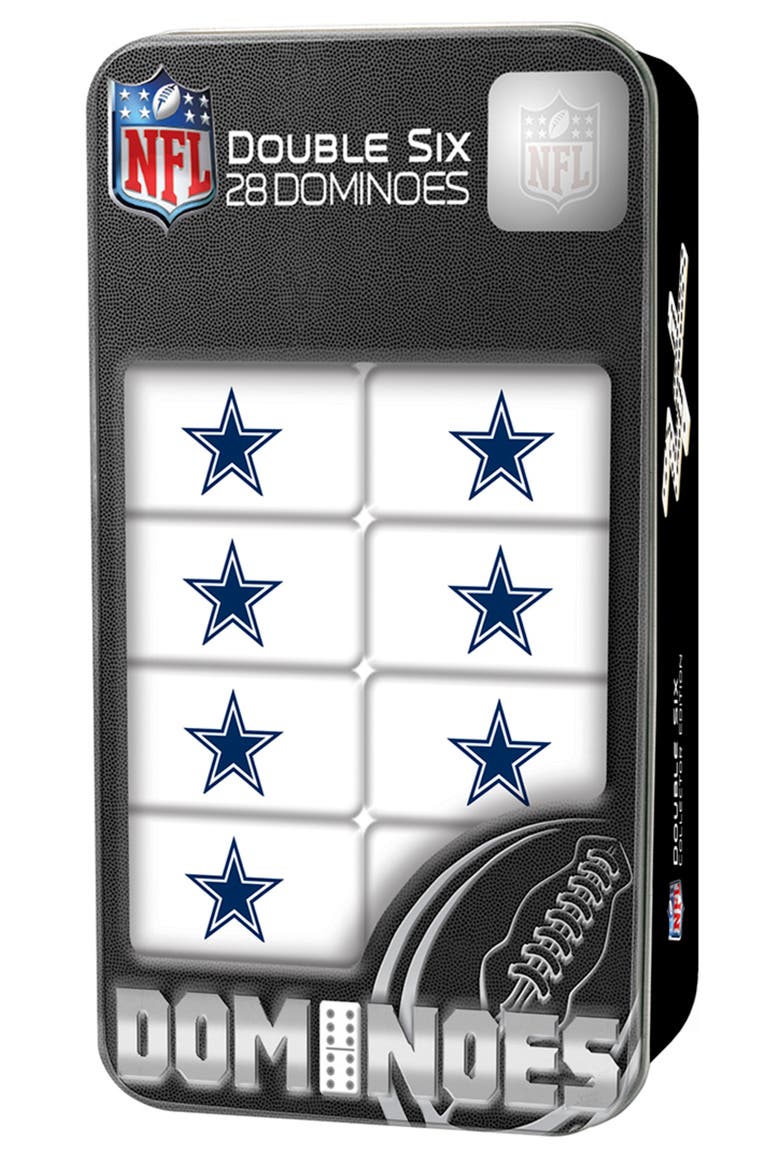 Dallas Cowboys Dominoes, Main, color, Multicolor