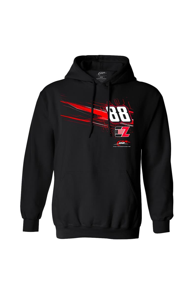 JR MOTORSPORTS OFFICIAL TEAM APPAREL Men's JR Motorsports Official Team Apparel Black Connor Zilisch, Alternate, color, Black
