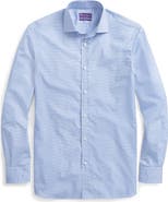 Ralph Lauren Purple Label Aston Mini Gingham Cotton Poplin Button-Up Shirt