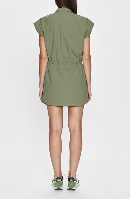 Pistola Mariah Zip Utility Dress In Eucalyptus