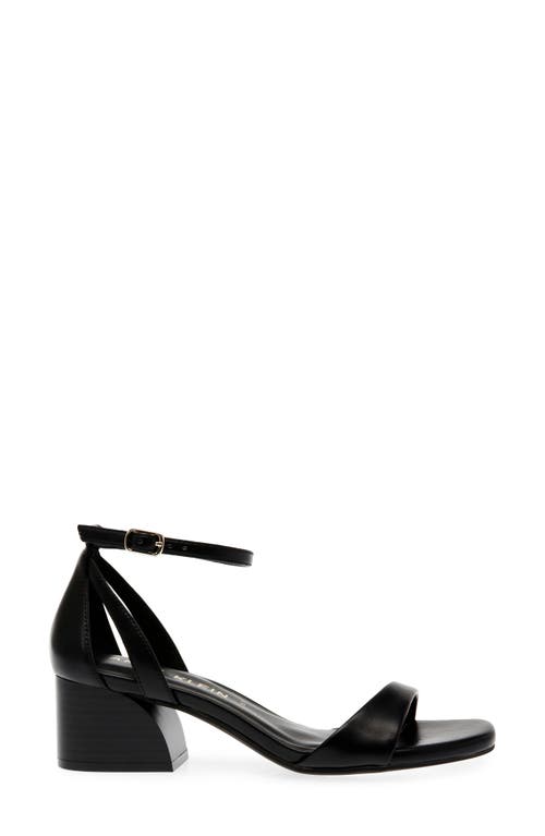 Anne Klein Mia Ankle Strap Sandal In Black
