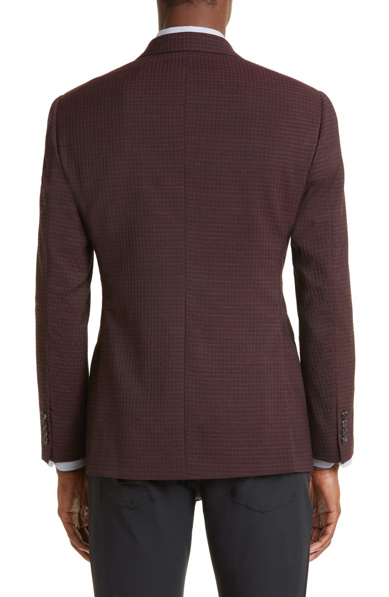 Emporio Armani G-Line Textured Box Stretch Virgin Wool Sport Coat, Alternate, color,