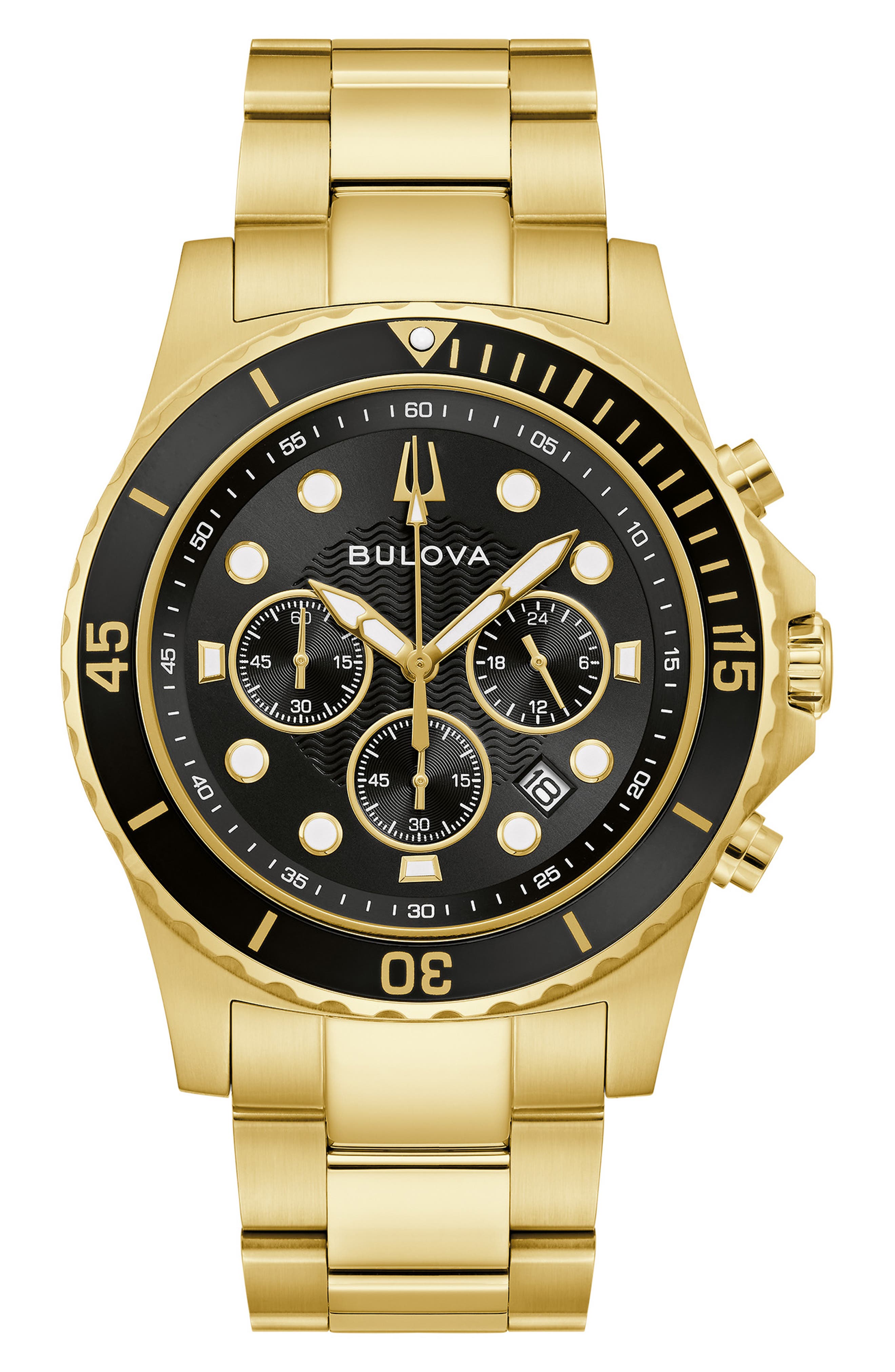 Chronograph Bracelet Watch, 44mm