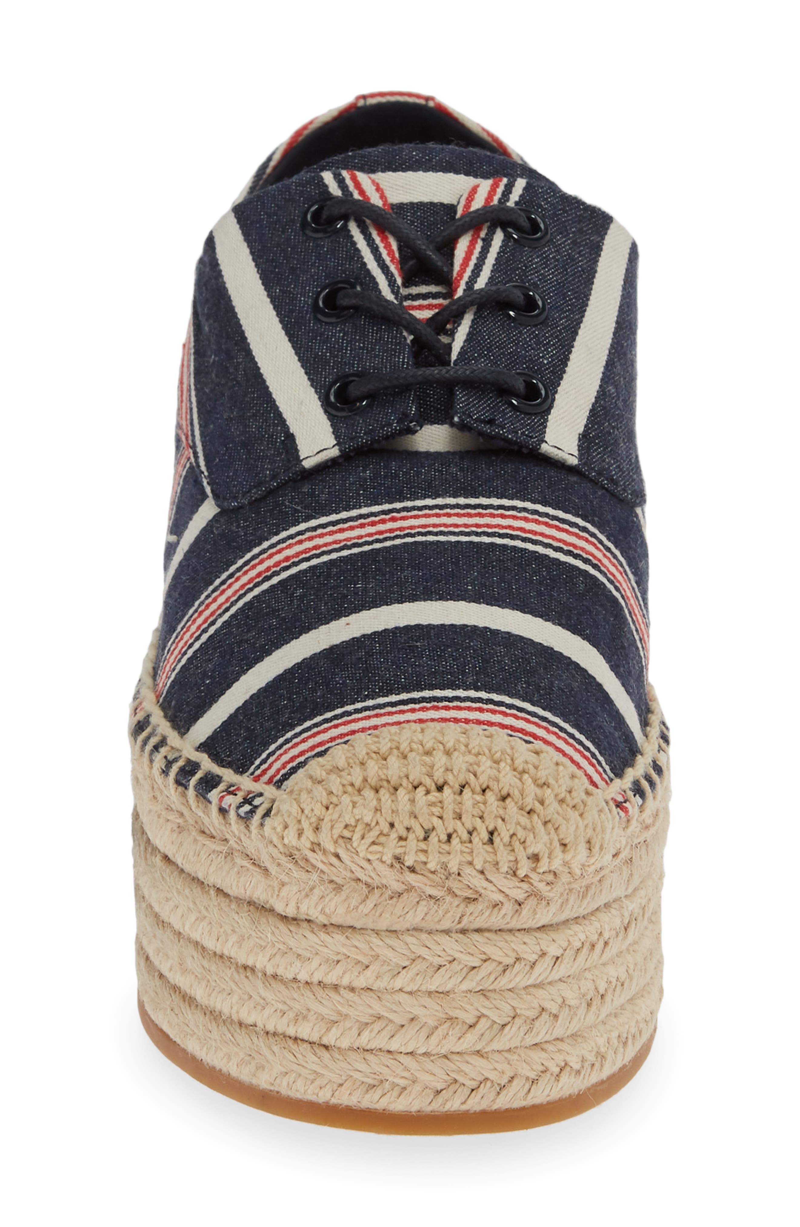 Tory Burch Florence Platform Espadrille, Alternate, color, 