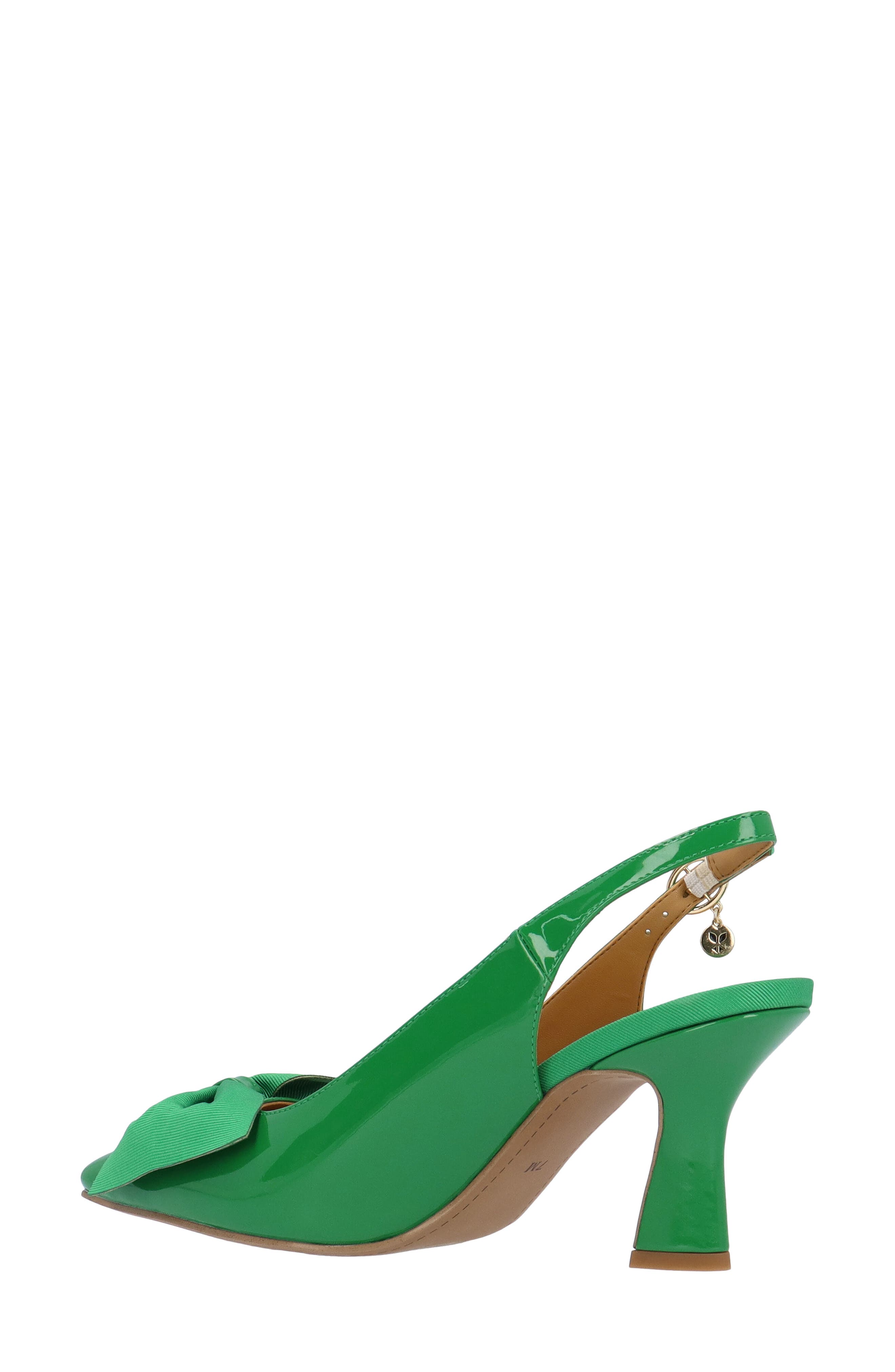 J. Reneé Harlan Slingback Pump, Alternate, color, Green