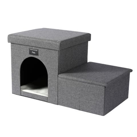 2 Step Pet Stairs, Ladder for Cats or Small Dogs