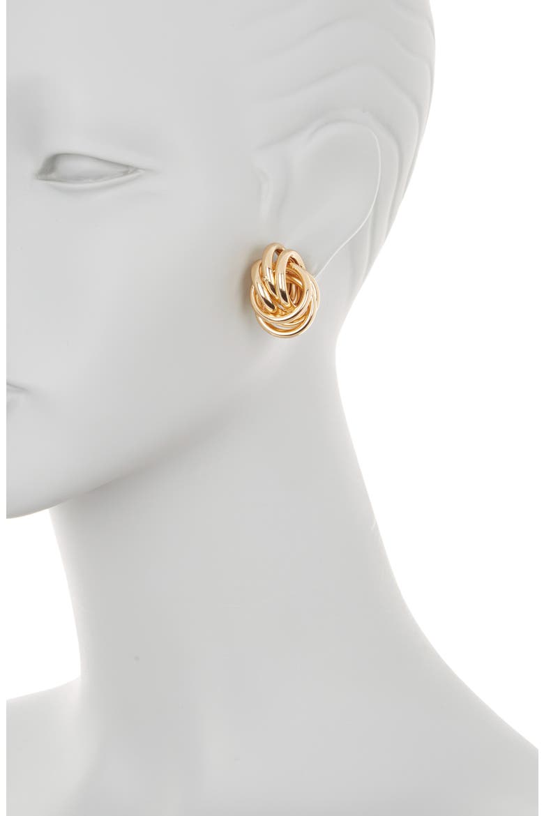 Sophia Big Stud Earrings, Alternate, color, GOLD