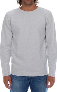 PX Textured Long Sleeve Crewneck T-Shirt