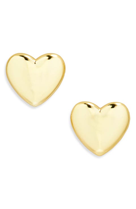 Heart Stud Earrings
