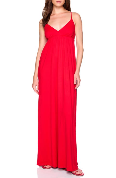 String Slip Maxi Dress