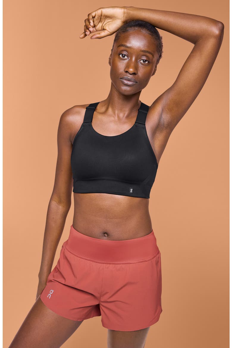 Performance Flex Sports Bra, Alternate, color, BLACK