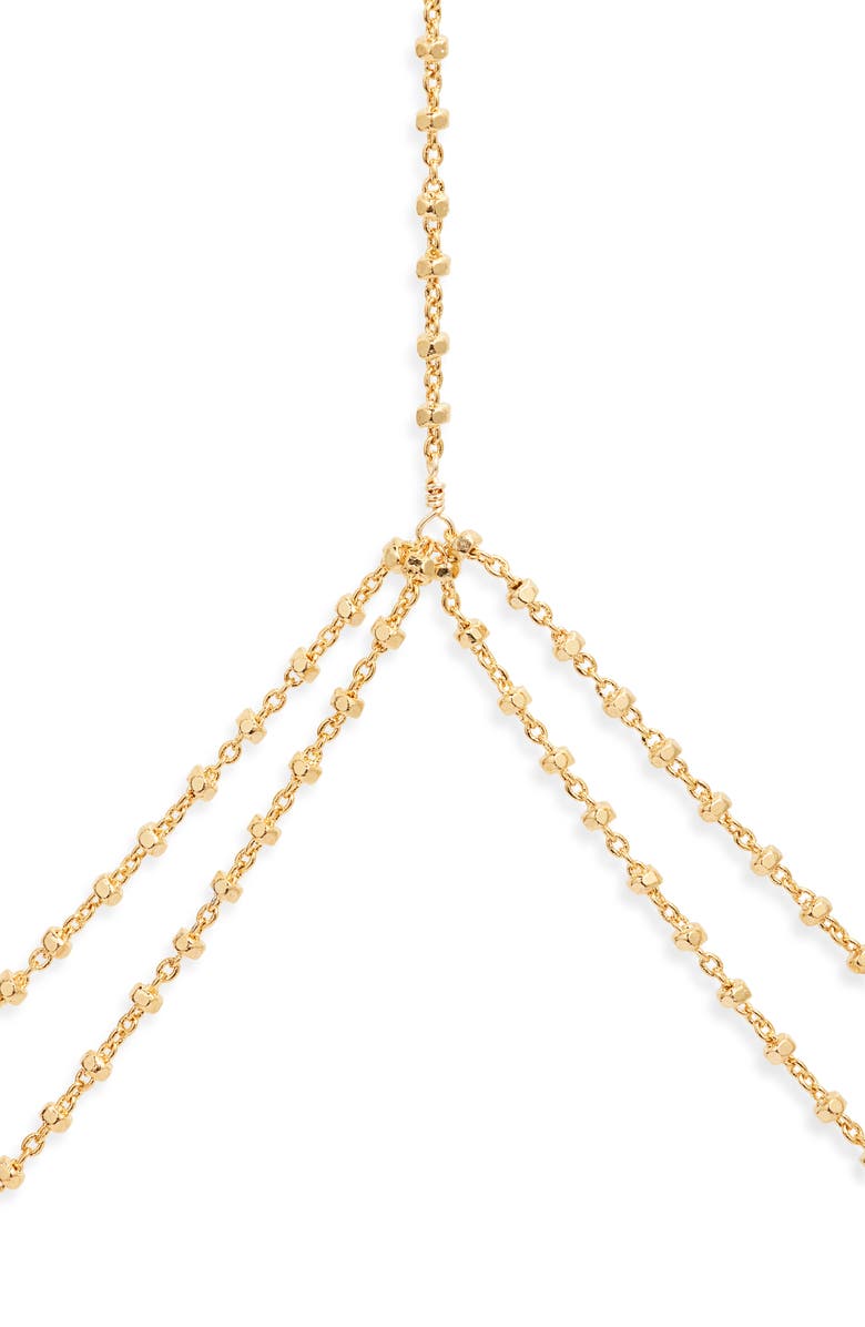 VIDAKUSH Double Satellite Body Chain, Alternate, color, Gold
