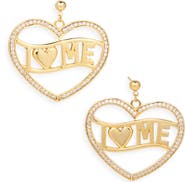 VIDAKUSH I Love Me Drop Earrings