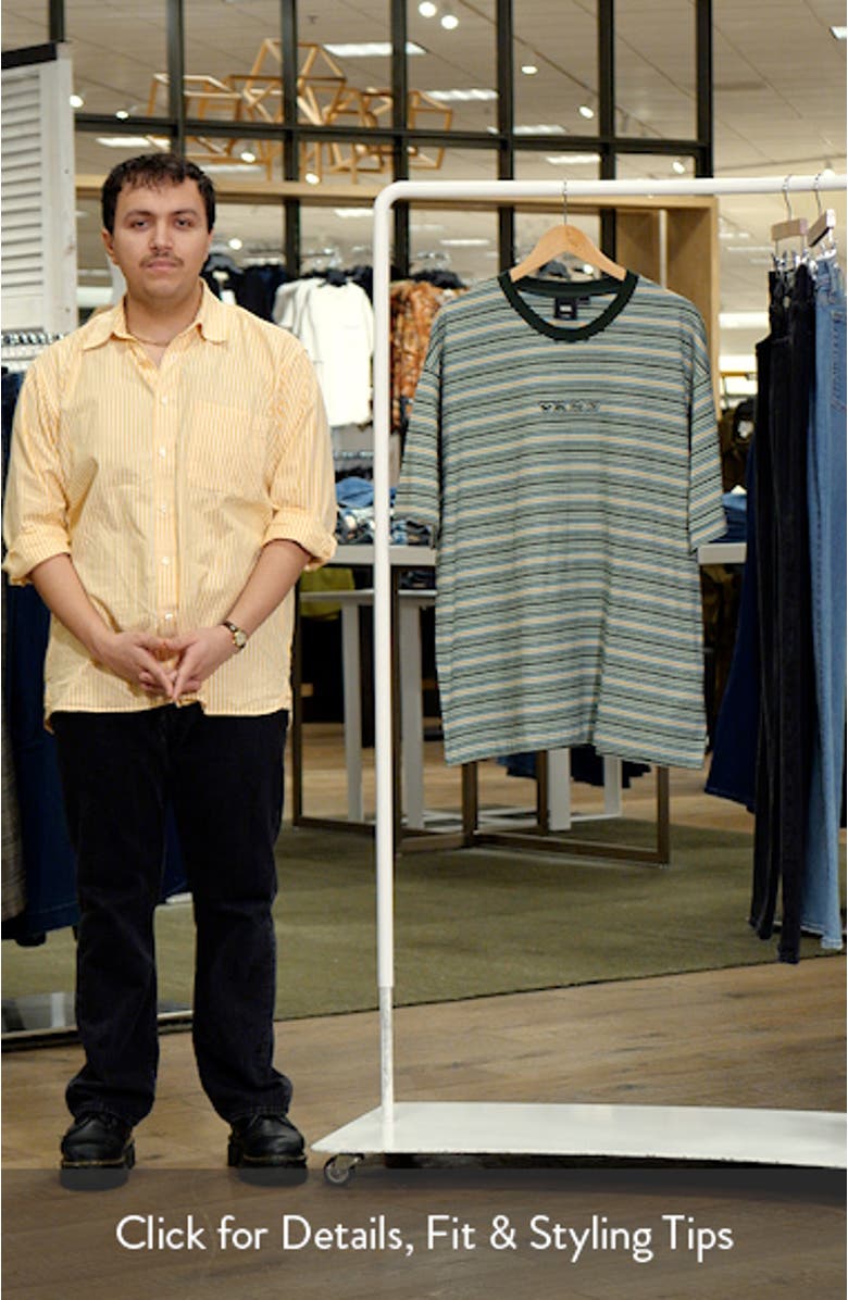 Cameron Stripe Cotton T-Shirt, sales video thumbnail