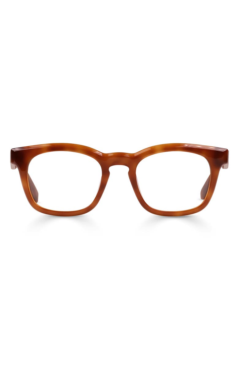 eyebobs Humble Narrator 50mm Reading Glasses, Main, color, Caramel Tortoise