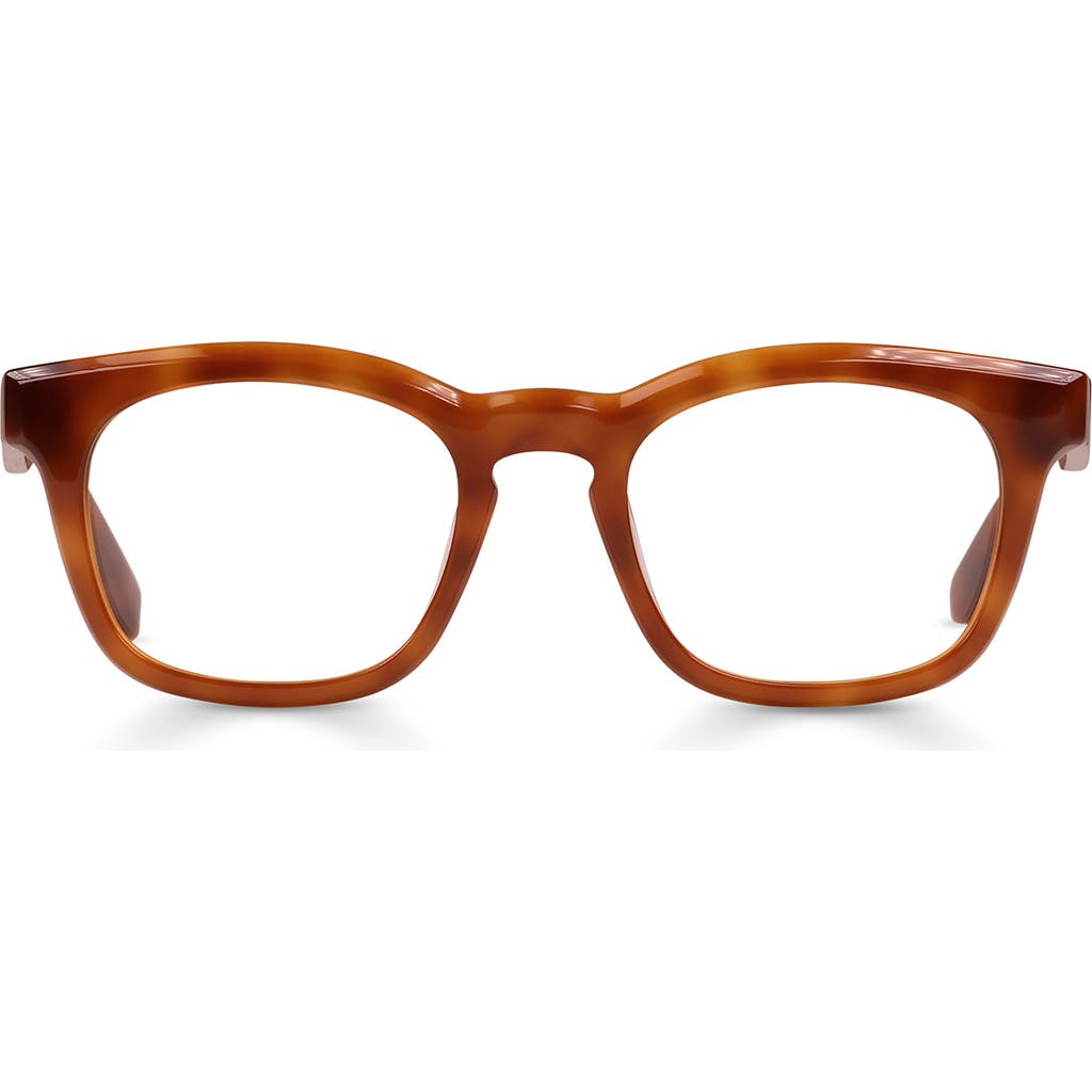 Eyebobs Humble Narrator 50mm Reading Glasses In Caramel Tortoise