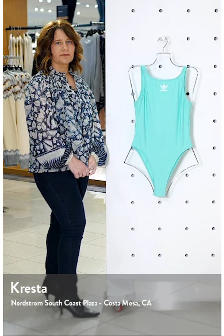 Trefoil One-Piece Swimsuit video