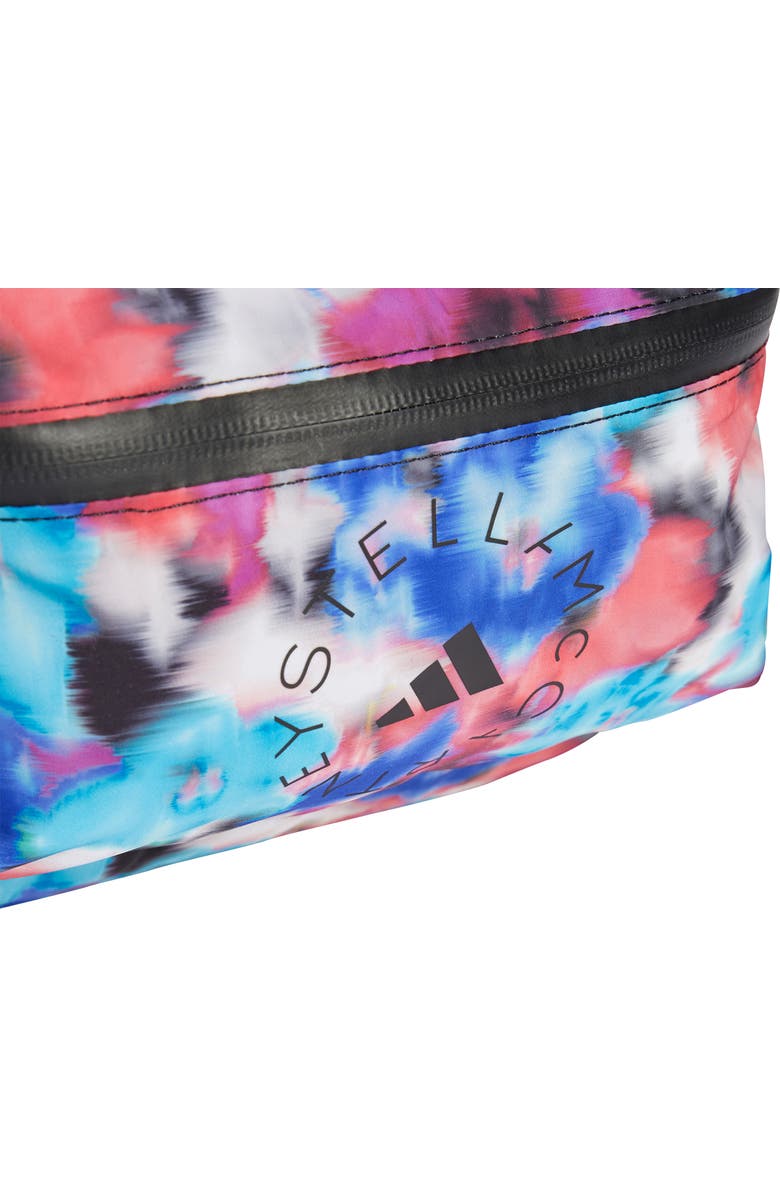 adidas by Stella McCartney Gym Sack Packable Backpack, Alternate, color, Blue Multi