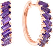 EFFY Amethyst Hoop Earrings