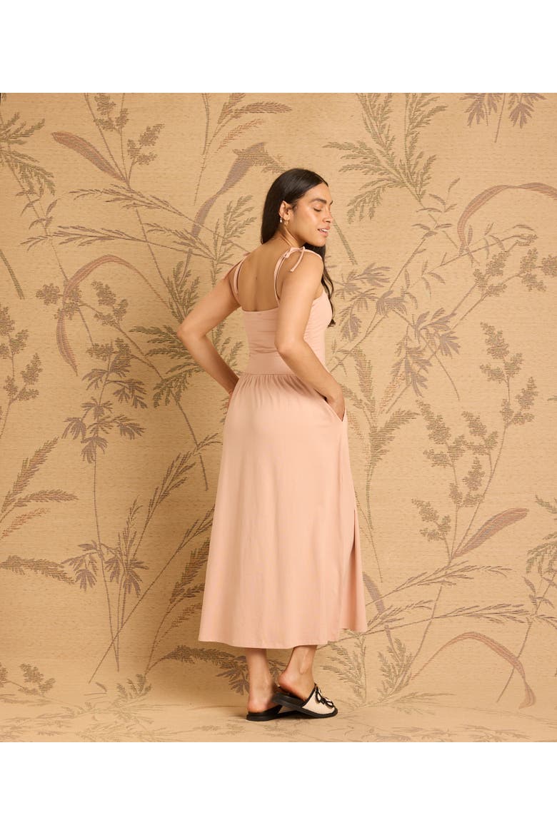 Scarlett Dress, Alternate, color, Tearose