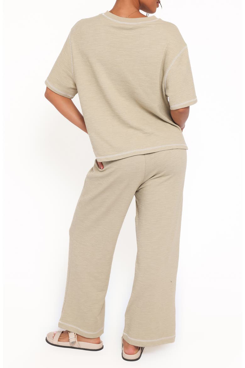 Angler Short Sleeve Sweatshirt & Pants Set, Alternate, color, MATCHA