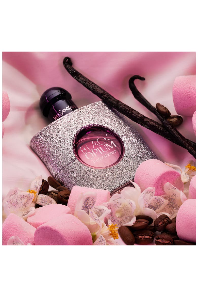 Black Opium Eau de Parfum Glitter, Alternate, color, NO COLOR