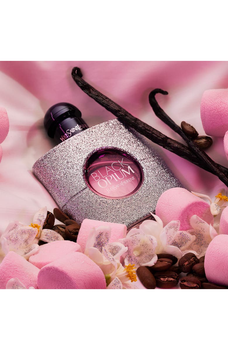 Yves Saint Laurent Black Opium Eau de Parfum Glitter, Alternate, color, 