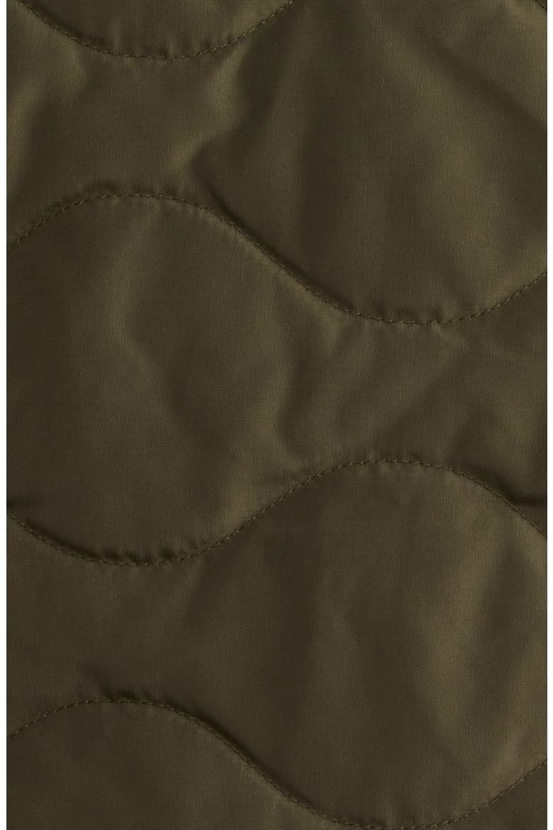 Wrinkle Resistant Down Military Jacket, Alternate, color, OLIVE