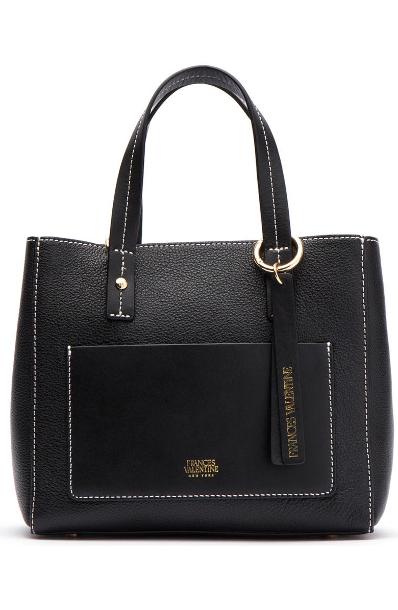 Frances Valentine Small Chloe Leather Tote, Main, color,