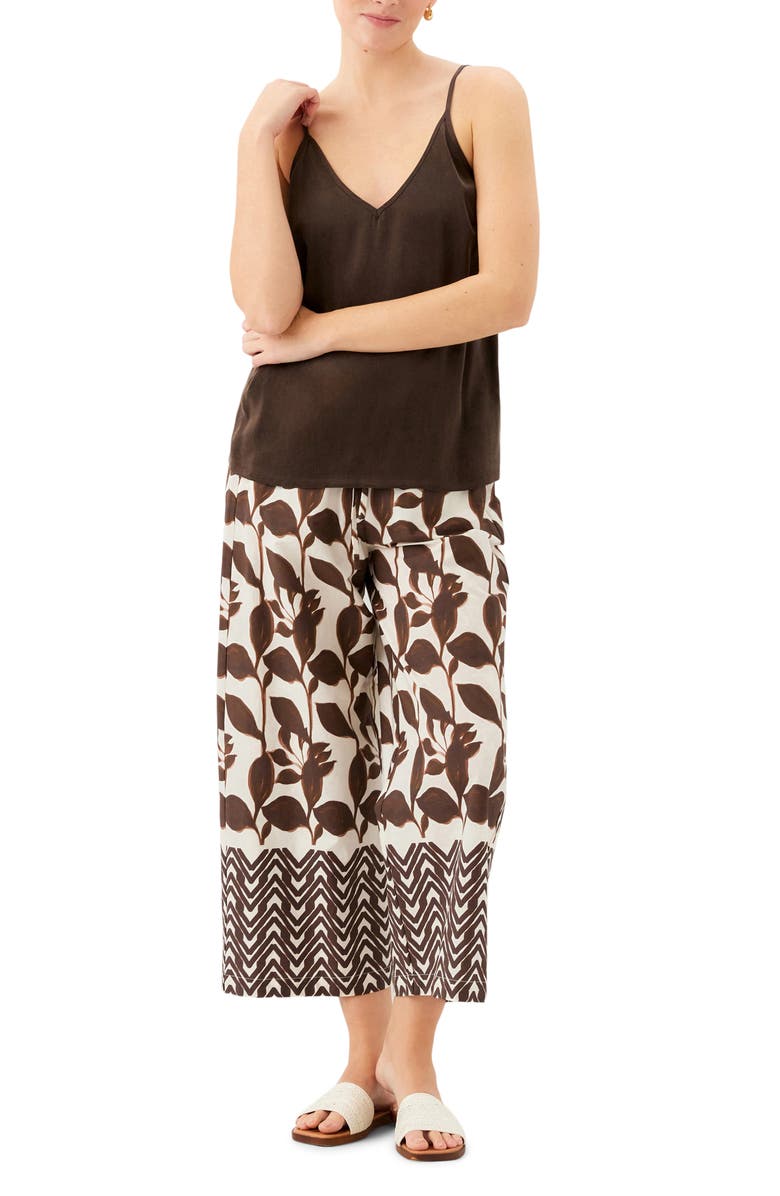FIFTEEN TWENTY Cora Ankle Wide Leg Drawstring Pants, Alternate, color,