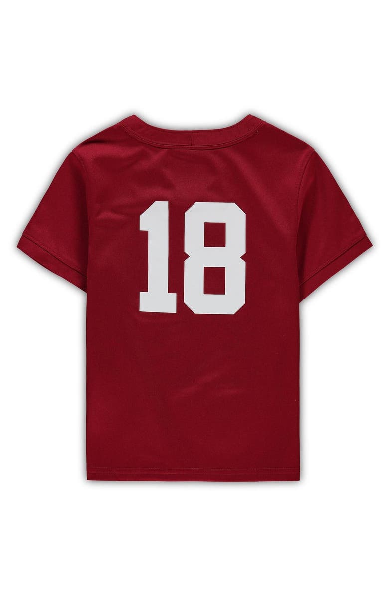 Nike Toddler Nike #18 Crimson Alabama Crimson Tide Untouchable Football Jersey, Alternate, color, Crimson