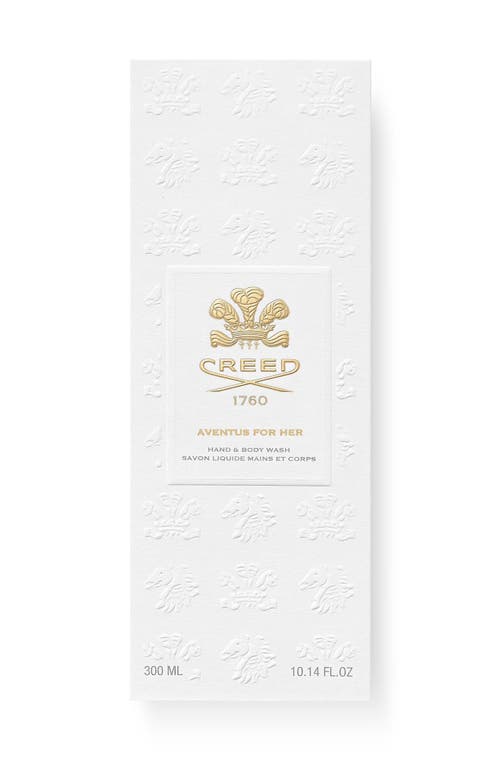 Creed Aventus For Her Hand & Body Wash In Transparent