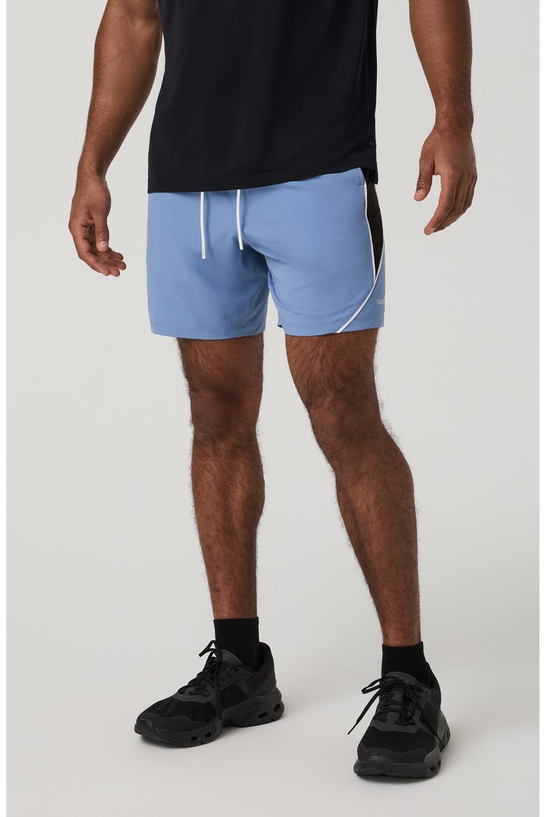 Kore Unlined Performance Shorts, Alternate, color, ISLE BLUE/ BLACK