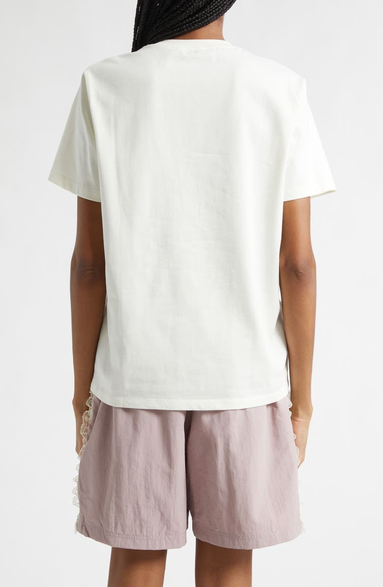 Tanner Fletcher Gender Inclusive Gone Antiquing Appliqué T-Shirt, Alternate, color, Ivory