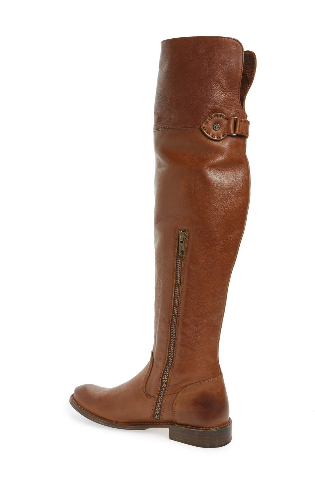 'Shirley' Over the Knee Boot, Alternate, color, BROWN