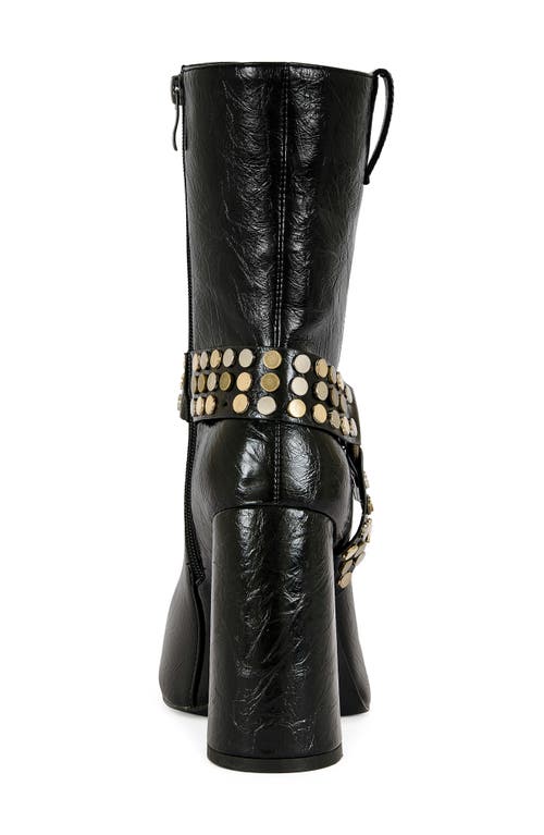 Azalea Wang Dyzma Moto Platform Bootie In Multi