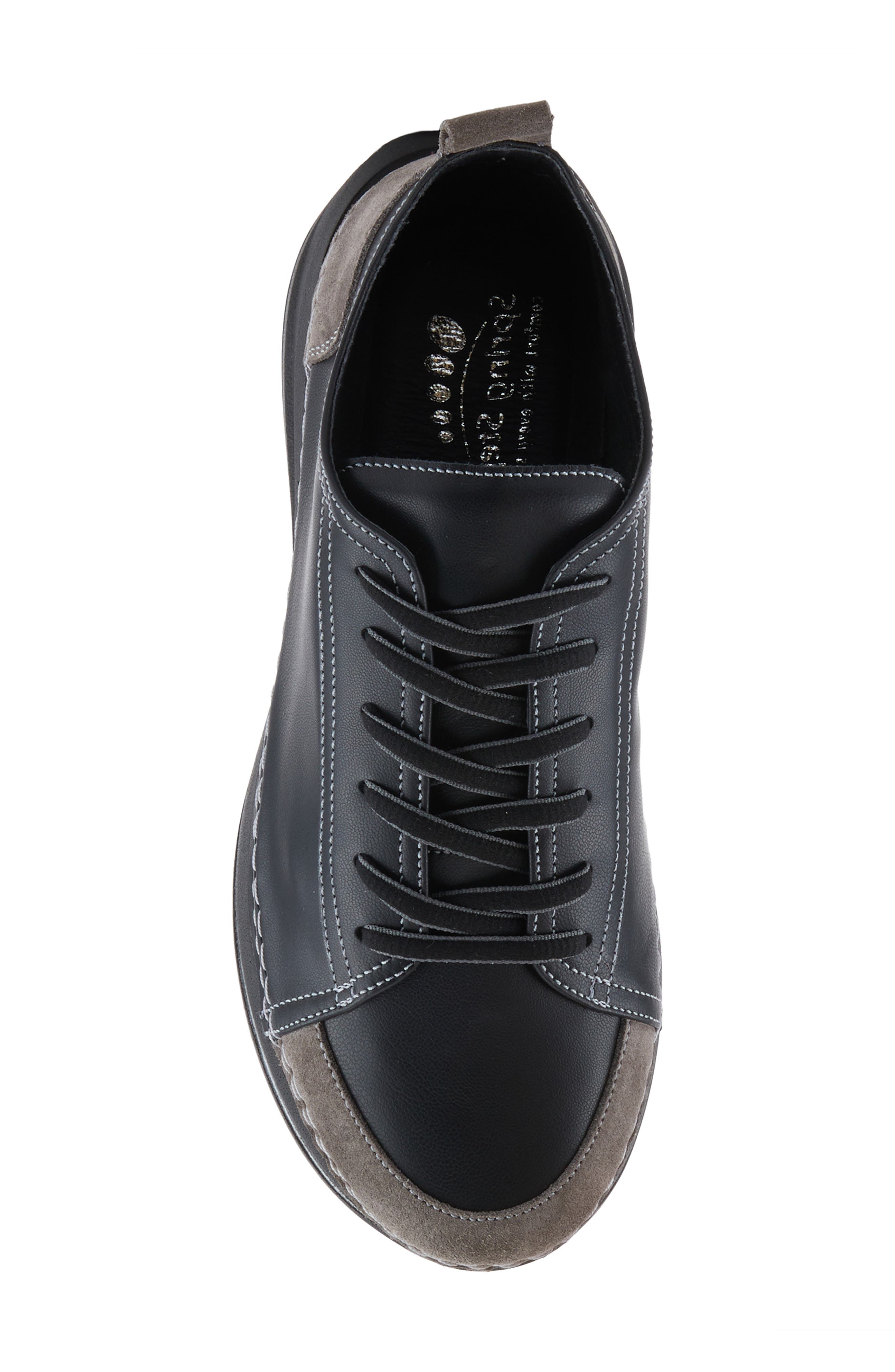 Spring Step Angolan Sneaker, Alternate, color, Black