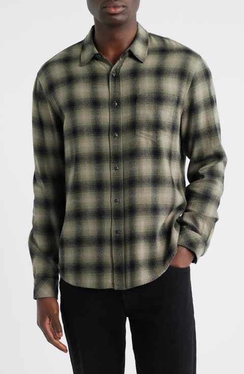 Lennox Plaid Button-Up Shirt