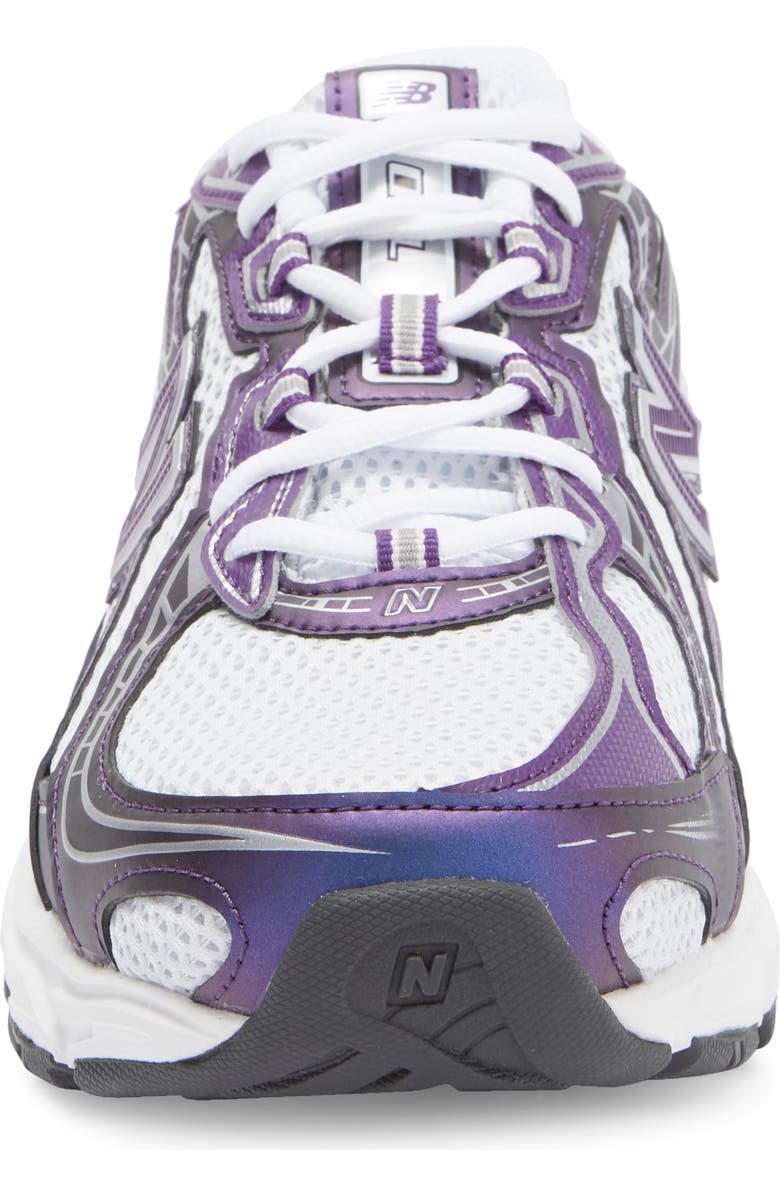 New Balance Gender Inclusive 740 Sneaker, Alternate, color, White/ Concord Grape